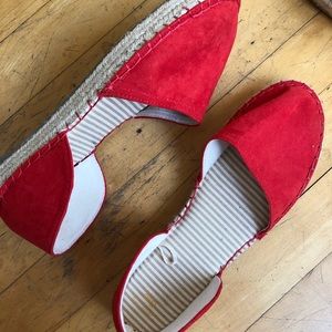 Gap espadrilles / flats red